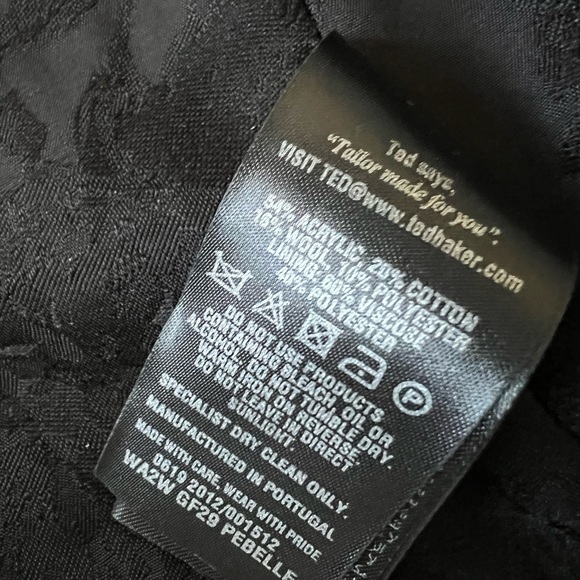 Ted Baker Langley Pebelle Boucle Jacket Size 0 - Picture 4 of 9